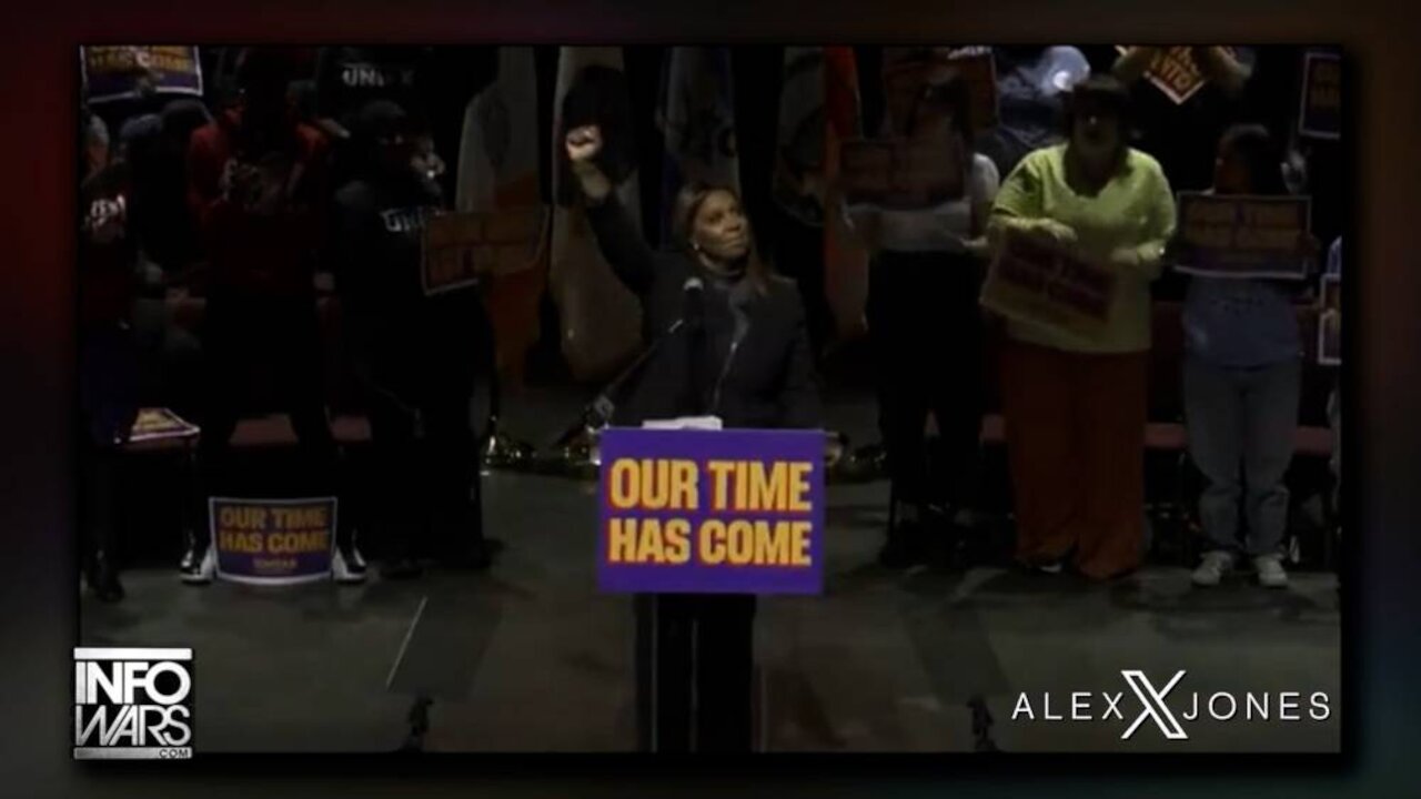 Fraudster Letitia James Rallies Communists In NYC At Mamdani Event, Calling Him Her Little Brother