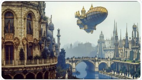 Airships over Tartarian Spires