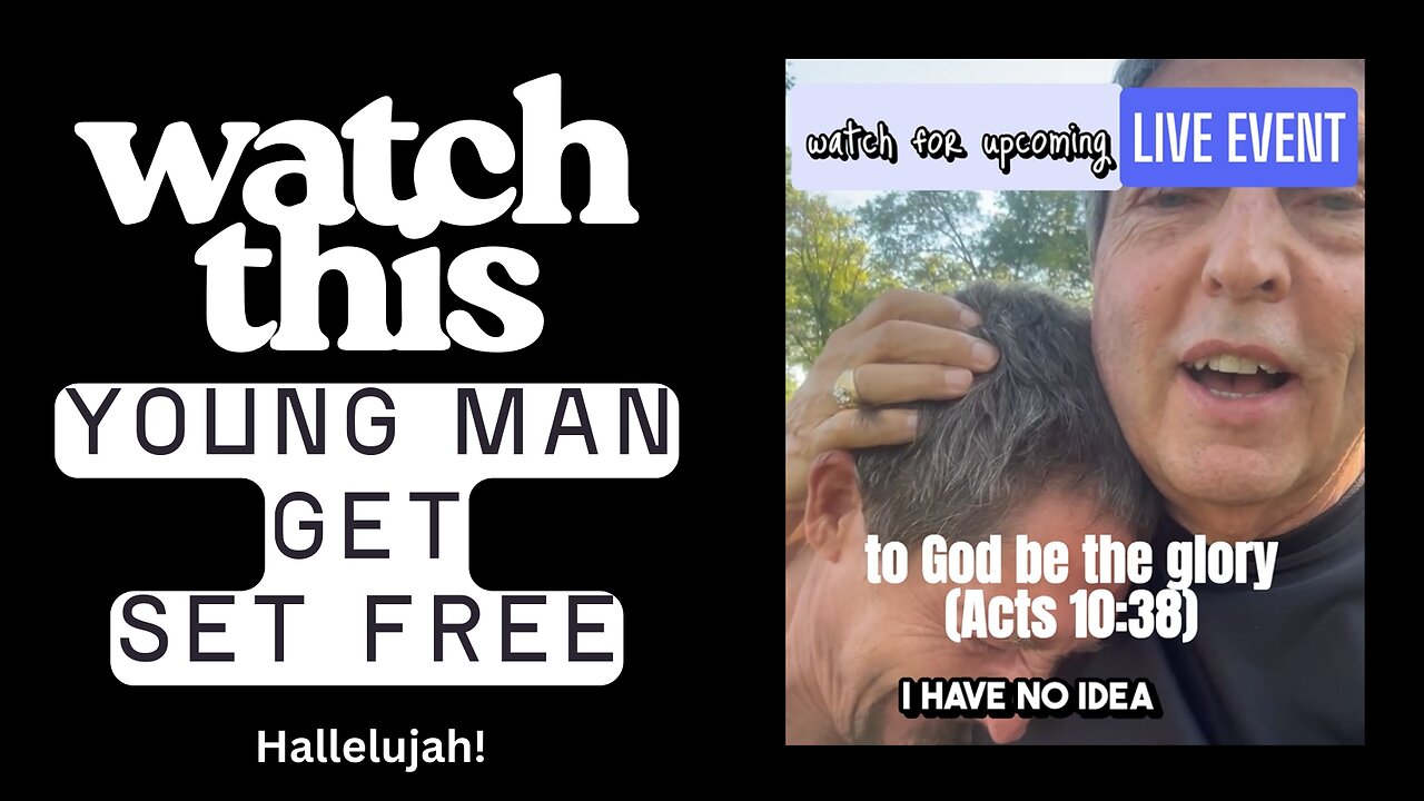 Amazing Miracle...SET FREE at the park #health #jesus