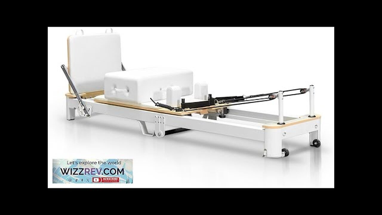 Pilates Reformer Machine Aluminum Foldable Pilates MachinePilates ...