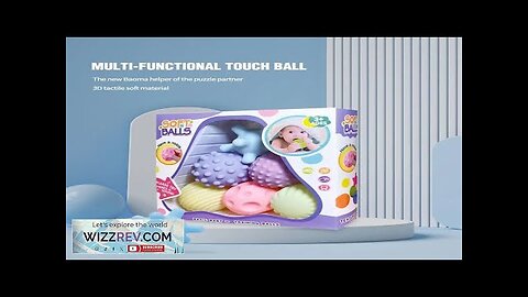 6 PCS Baby Toys Sensory Balls For Children Textured Hand Touch Ball Review