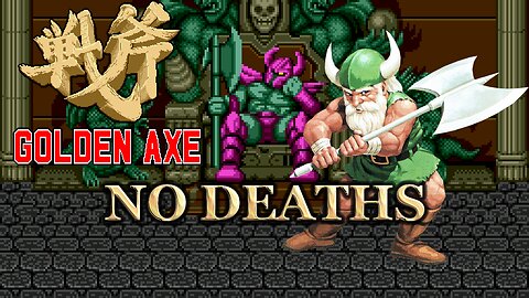 Golden Axe (Sega Genesis) Longplay - 1 Life (Custom Borders)