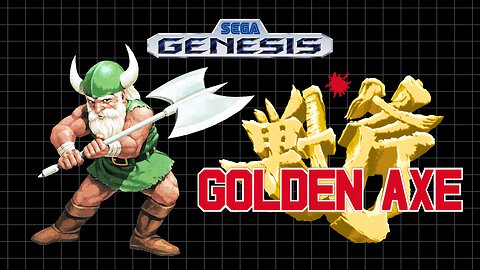 Golden Axe (Genesis) No deaths (Custom borders)