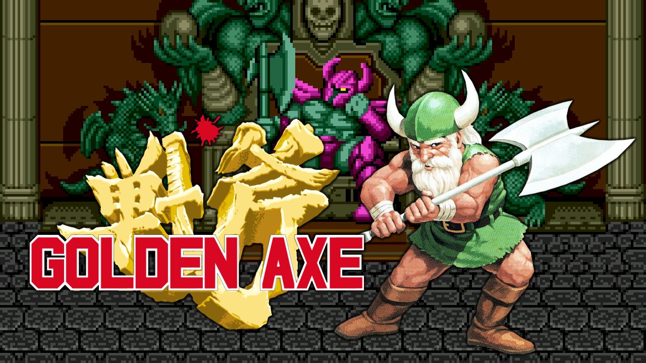 Golden Axe (Genesis) No deaths (Custom borders)