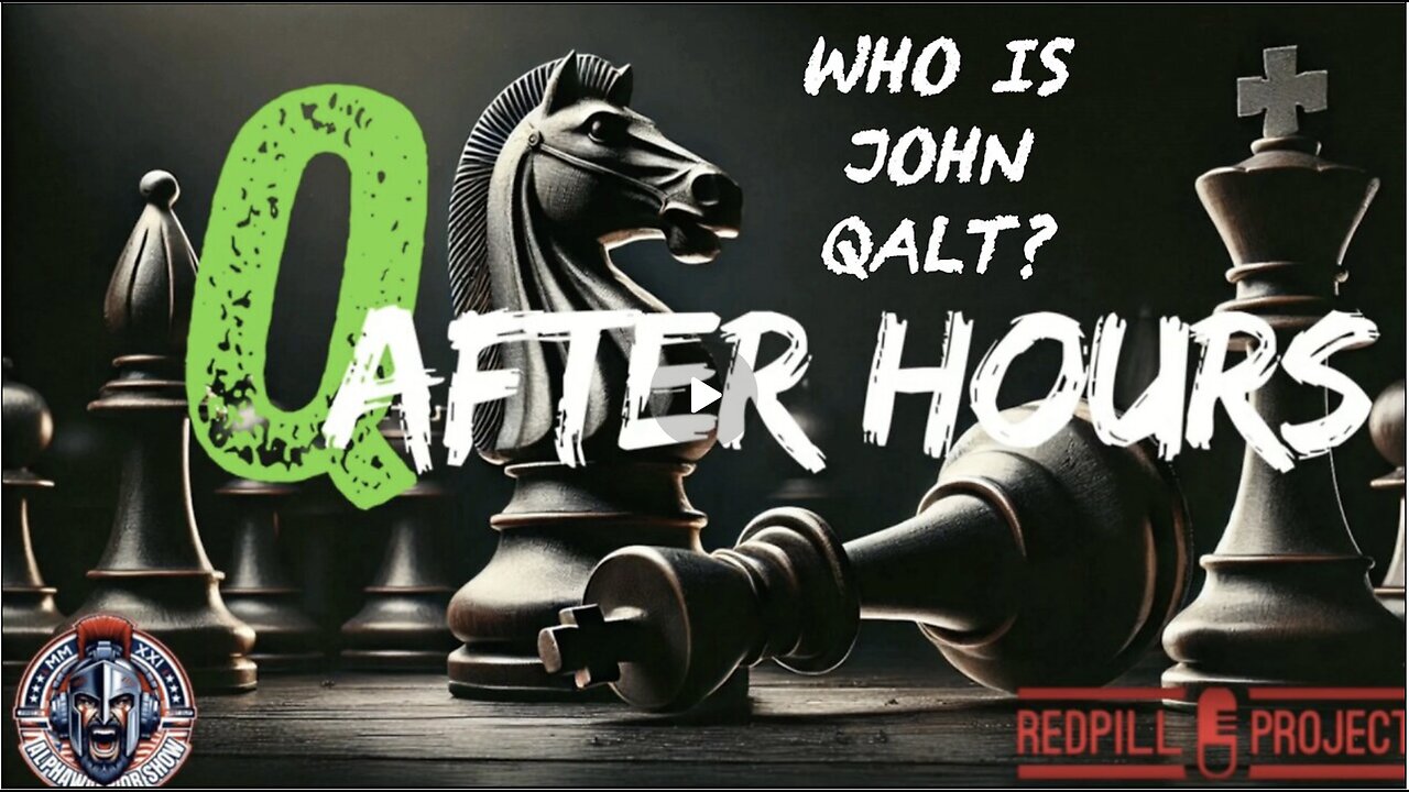 Q AFTER DARK W/ JOSH REID & ALPHA WARRIOR. WHO IS JOHN QALT?