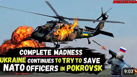 Black Hawk Down: UKRAINE Lost Another Group of ELITE Soldiers in the Attempt to save NATO Officers