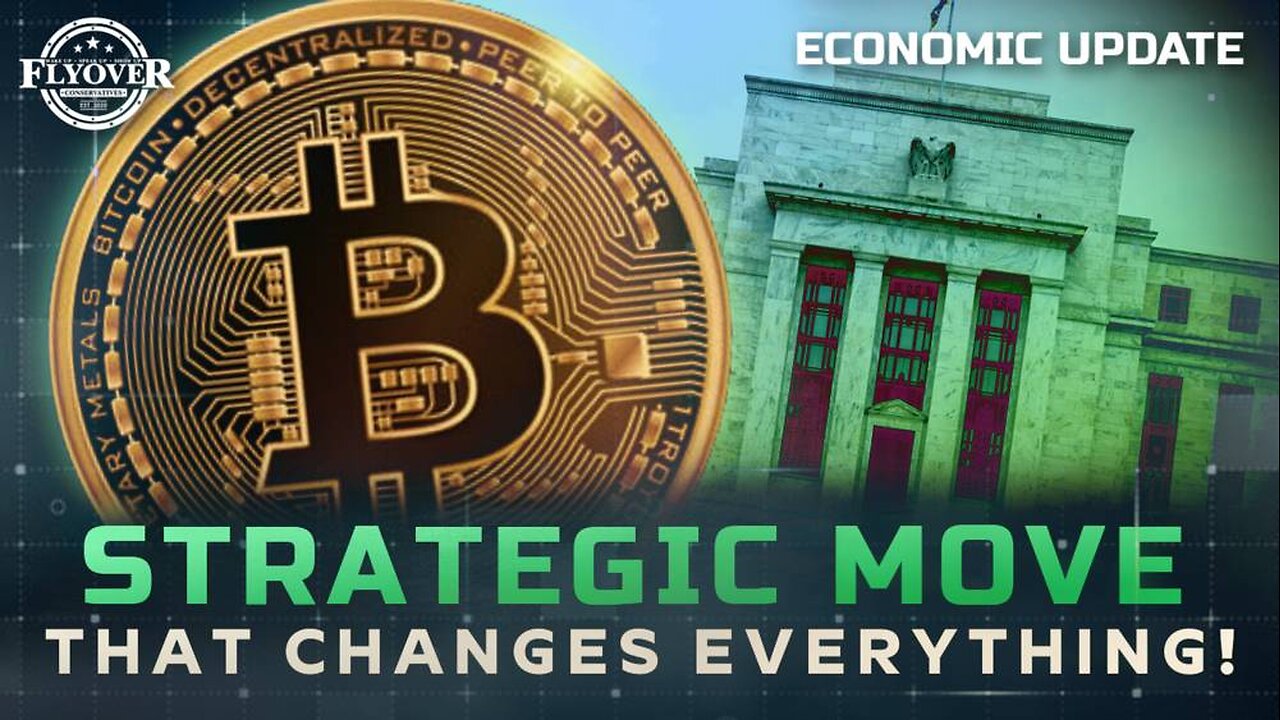 ECONOMY | Trump’s Bold Crypto Move: A Strategic Reserve That Changes Everything - Dr. Kirk Elliott