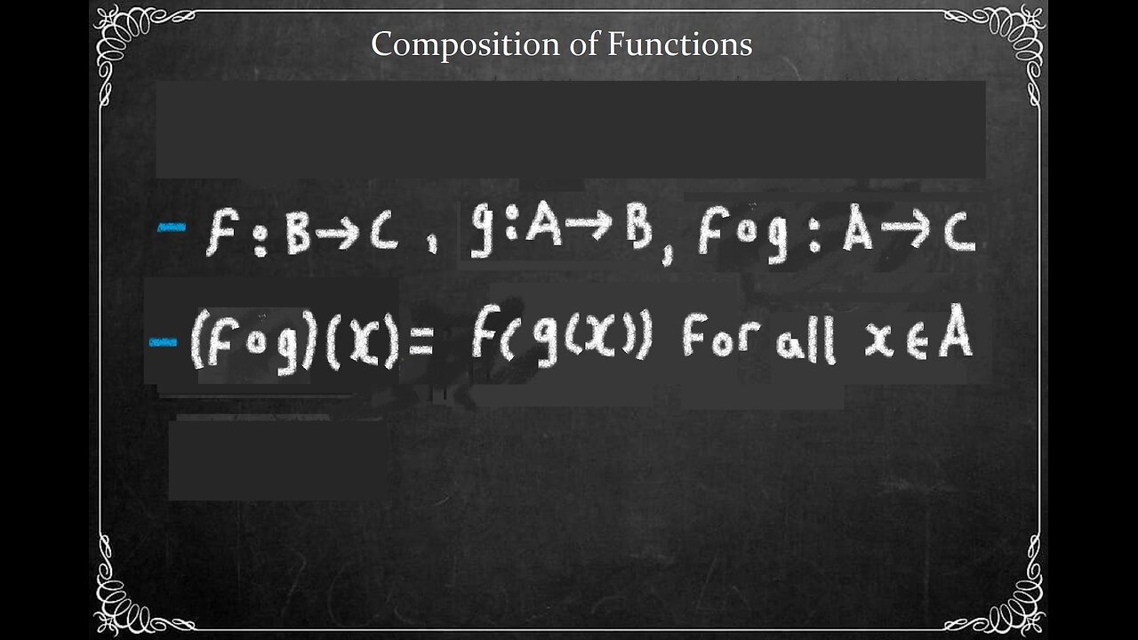 Inverse Function | Characteristics: The Composition of Functions with examples....p10