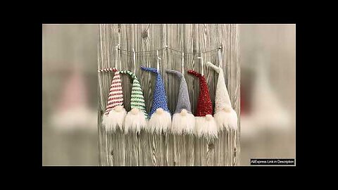 Christmas Ornaments Christmas Gnome Decorations Handmade Tomte Swedish Gnome With LED Light Review