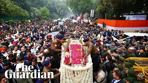 India's former long-serving PM Manmohan Singh given state funeral