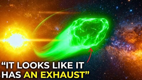 3I/ATLAS: New Image Shows ROCKET EXHAUST Pointing at Sun