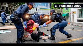 South African Police Raid US Refugee Site