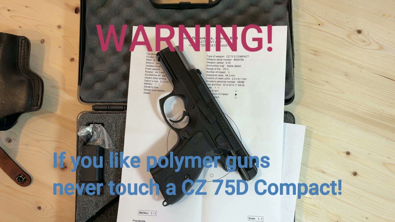 Warning: Do Not Touch a CZ Pistol!