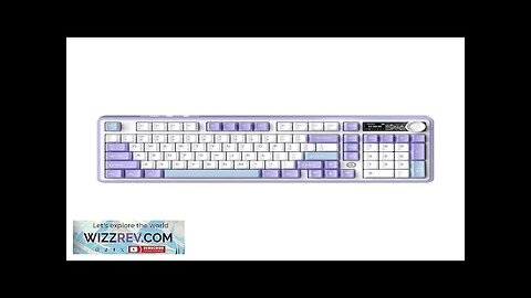 Ajazz AK980 Tri-mode Wireless Mechanical Keyboard with Display Screen 97 Keys+Volume Knob Review