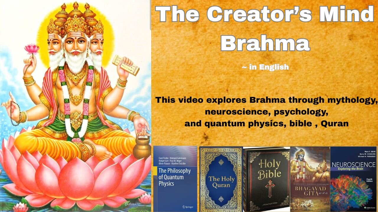 Who is Brahma | the Hindu God of Creation | Om brahma Namah