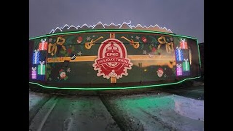 The 2025 CPKC Holiday Train! Golden Valley Minnesota