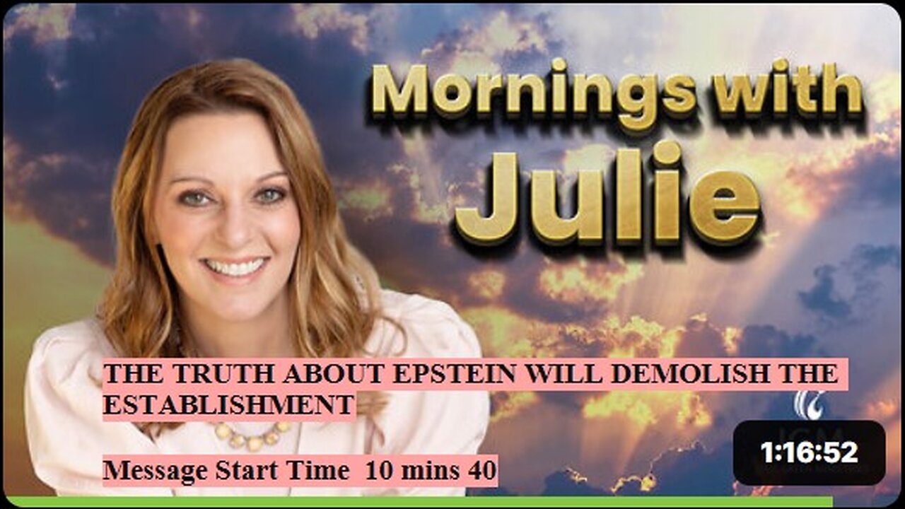 Julie Green subs THE TRUTH ABOUT EPSTEIN WILL DEMOLISH THE ESTABLISHMENT