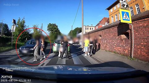 Nie ustąpił pierwszeństwa pieszym
