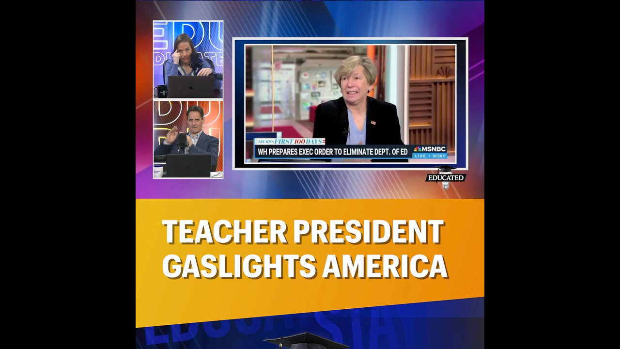 🤦‍♂️Teacher’s Union President Gaslights Americans