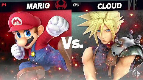 Mario vs Cloud