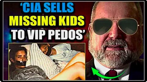 CIA Agent Confesses: We Created 'Adrenochrome Farms' Where MILLIONS of Kids Are Sold to VIPS