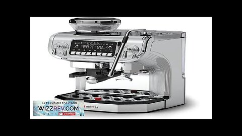 TC530 Espresso Machine with Milk Frother，Semi Automatic Coffee Machine with GrinderEasy Review