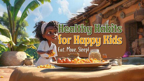🧑‍⚕️ Healthy Habits for Happy Kids: Eat, Move, Sleep! | Fun Kids Learning Animation