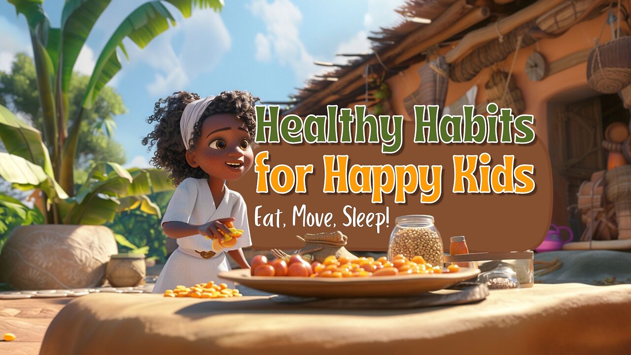 🧑⚕️ Healthy Habits for Happy Kids: Eat, Move, Sleep! | Fun Kids Learning Animation