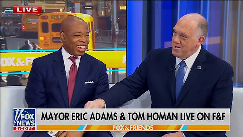 Gentlemen's Agreement: Tom Homan Holds Eric Adams To His Promise Of Restoring ICE To Rikers Island