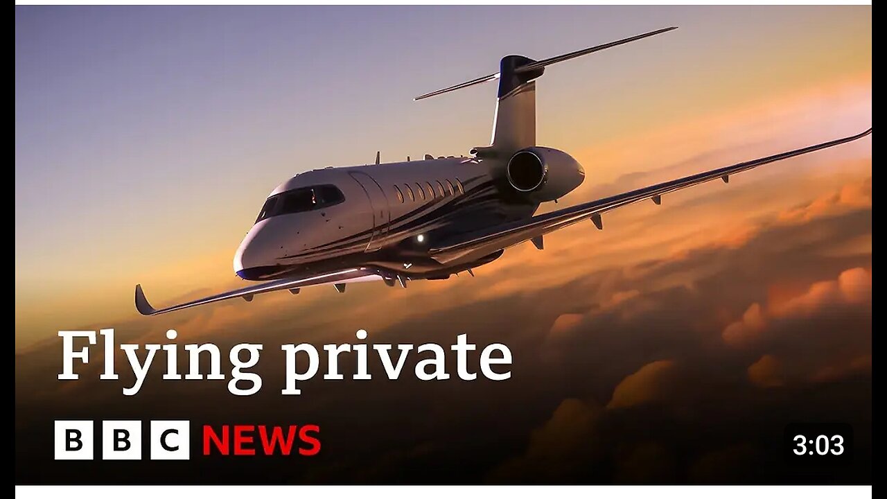 Why private jet popularity in the US taking off | BBC News