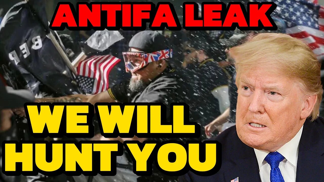 🔥LEAKED! Trump's Secret ANTIFA Takedown Plan EXPOSED!!