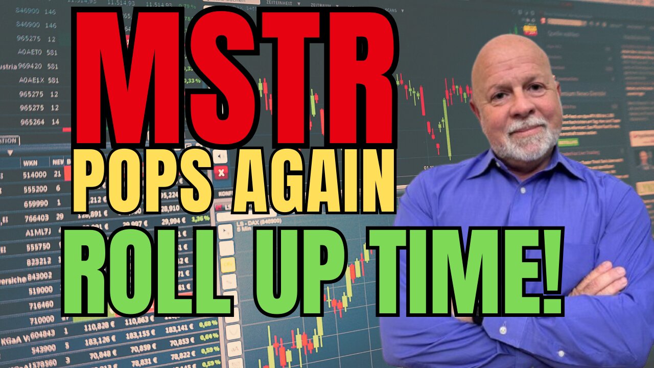 MicroStrategy (MSTR) bounces, it give covered call opportunities to create more income by rolling up