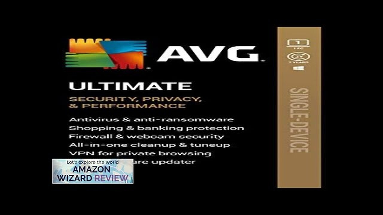 AVG Ultimate 2024 Antivirus+Cleaner+VPN 1 PC 2 Year Subscription Download Review