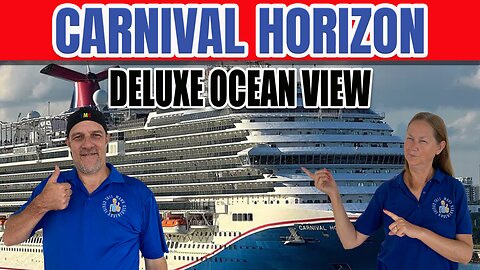 Carnival Horizon Deluxe Ocean View Cabin 1391 | Tall Man's Cruise Adventures