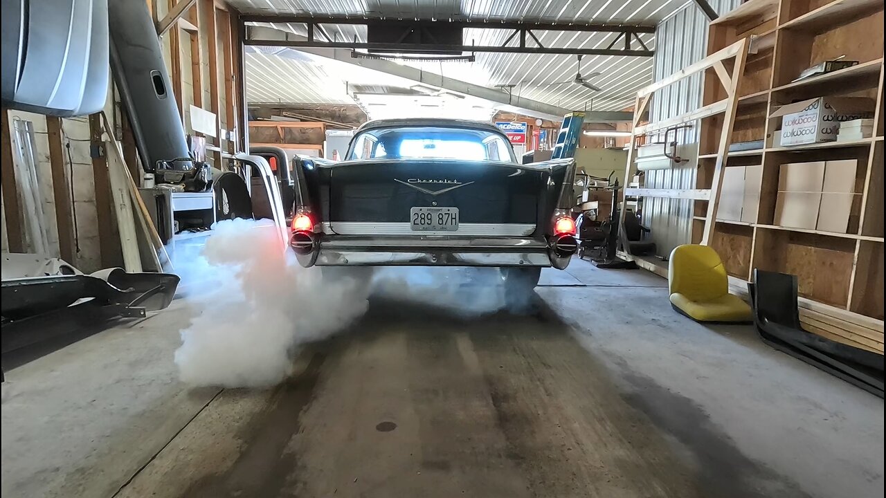 RATLR Exhaust Tip - Custom Install on 1957 Chevrolet Bel Air