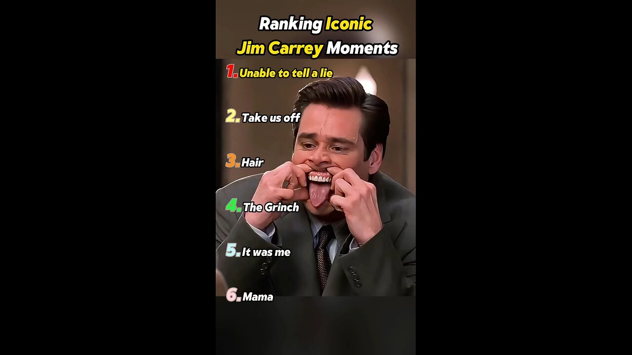 Ranking iconic jim carrey moments