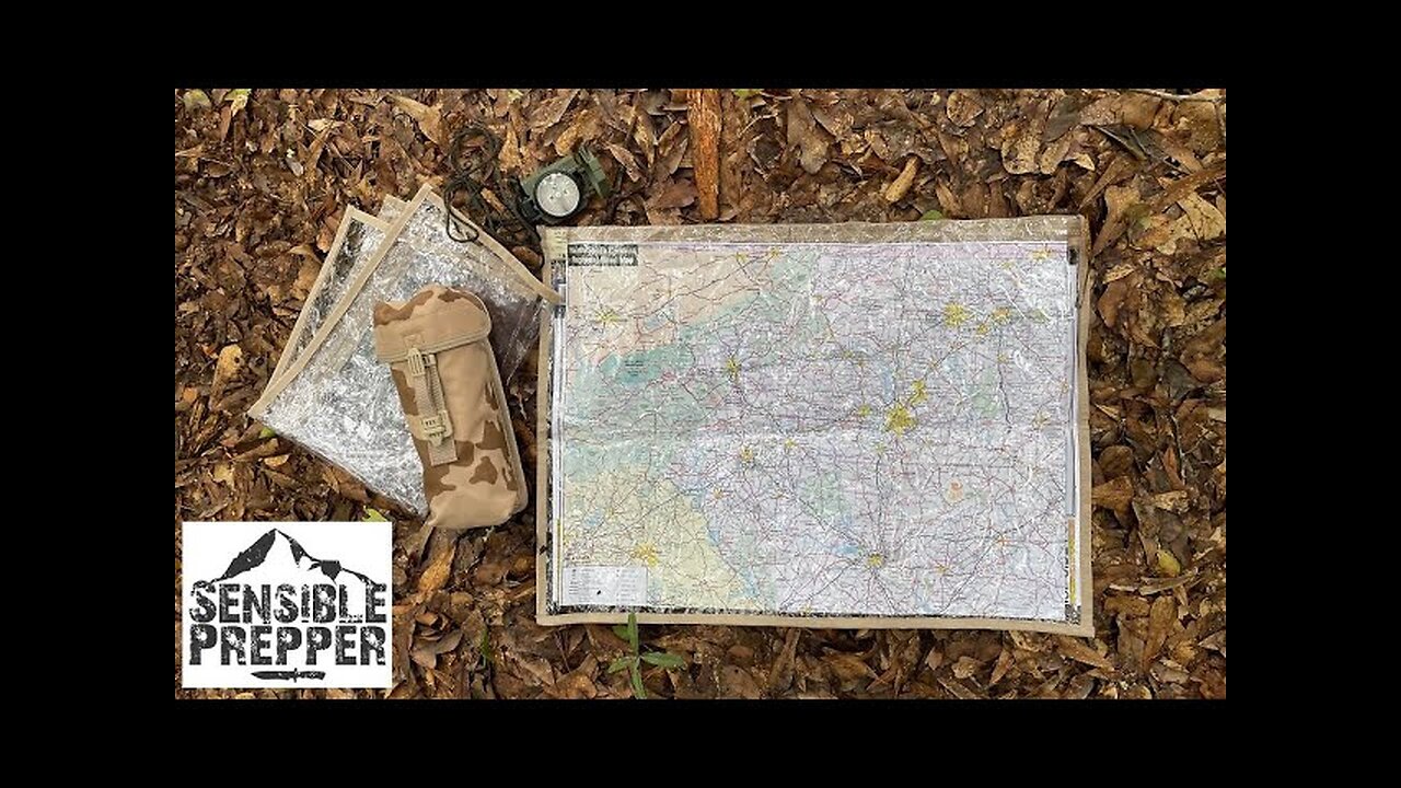 Military Surplus Map Pouch : Having Maps for loss of GPS or SHTF