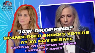Spanberger SHOCKS Voters at VA Gov Debate — REFUSES to Condemn ‘Murder Fantasist’ Jones