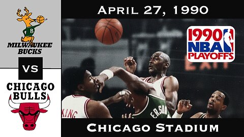 Full Game: The Personal Challenge vs. Robertson | Michael Jordan 1990 ECR1 Game 1 (April 27, 1990)