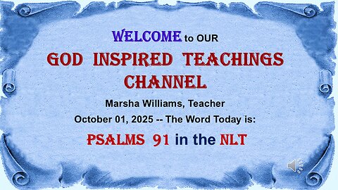 Psalms 91 in the NLT