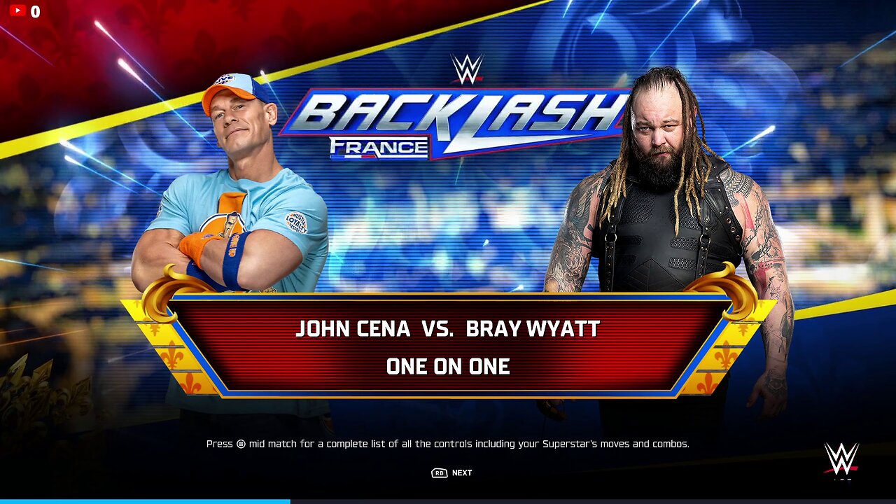 Johncena vs Braywyatt | WWE2K25