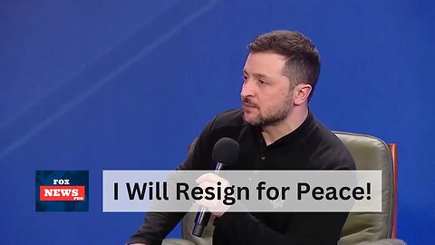 Zelenskyy - I Would Give Up Presidency for Peace & NATO Membership!