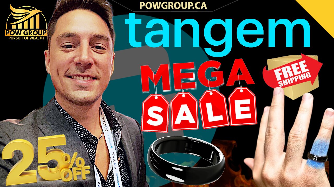 Tangem Ring Mega Sale: 25% Off Secret Revealed... Act Fast! (+Free Shipping)