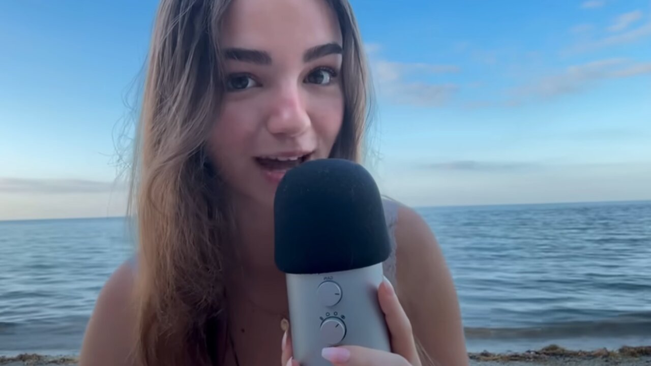 ASMR | whispering by the waves 🌊