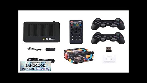 G11 Pro 256G 50000 Games 4K HD Video Game Console TV Game Review