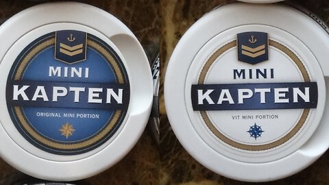 Kapten Mini (Original & White Portion) Snus Review