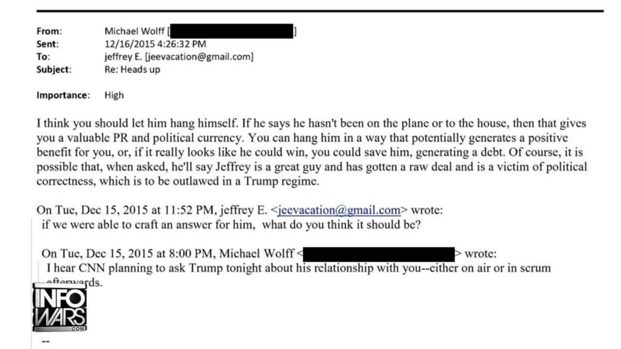 ANALYSIS: Congress Releases Cherry-Picked Emails From Epstein Files To Falsely Incriminate Trump