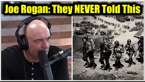 They NEVER Told This - Joe Rogan Reveals What REALLY Happened To The DEAD BODIES on D Day!