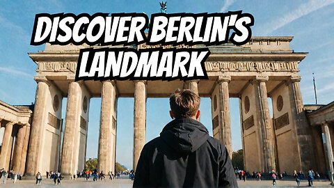 Exploring Berlin’s Most Iconic Landmark! ✨ You Can’t Miss This