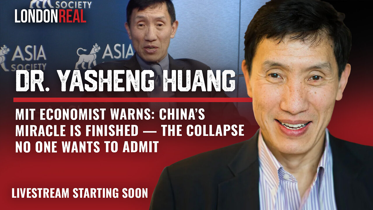 Dr. Yasheng Huang: China’s Miracle Is Finished - The Collapse No One Wants to Admit